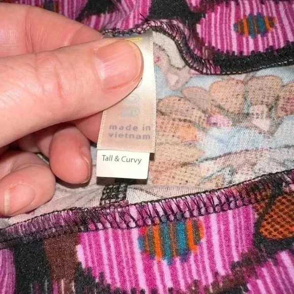 Lularoe TC‎ “unicorns” leggings bundle of 2pk! VGUC. Slight wear& pilling. - Picture 6 of 13